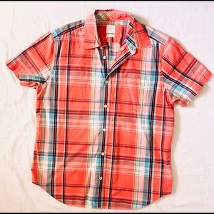 GAP Plaid Button-down Shirt